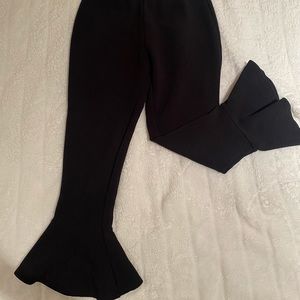 Black Flare Pants